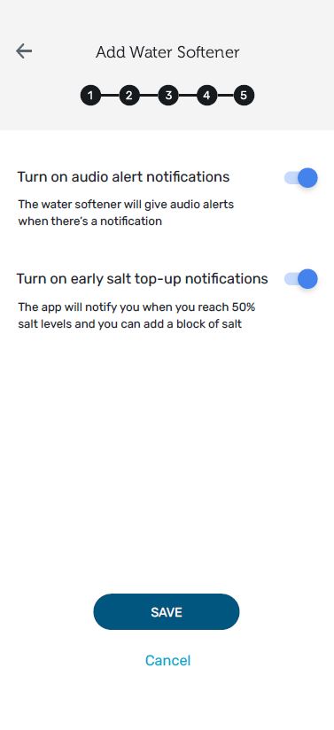 Turn on notifications myHarvey app