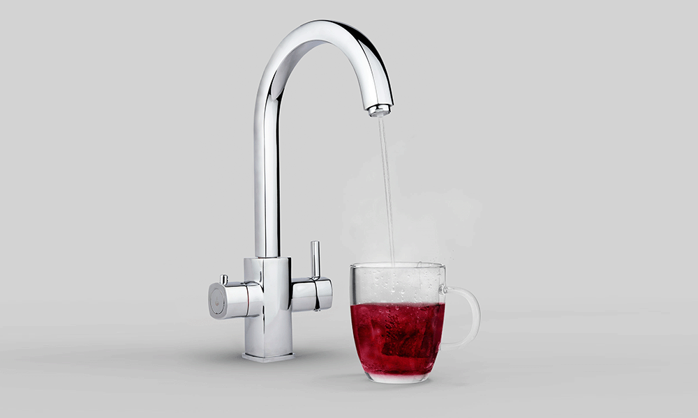 Milano tap with glass