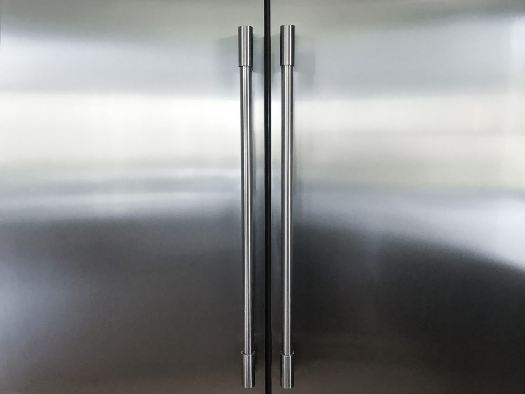steel fridge doors