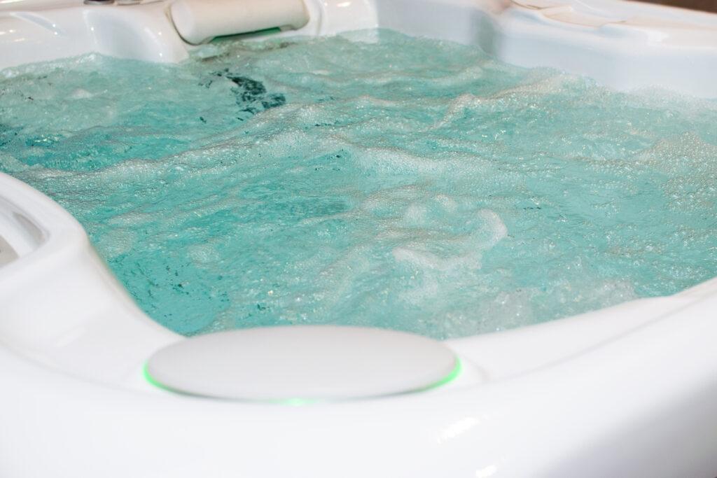 hot tub close up