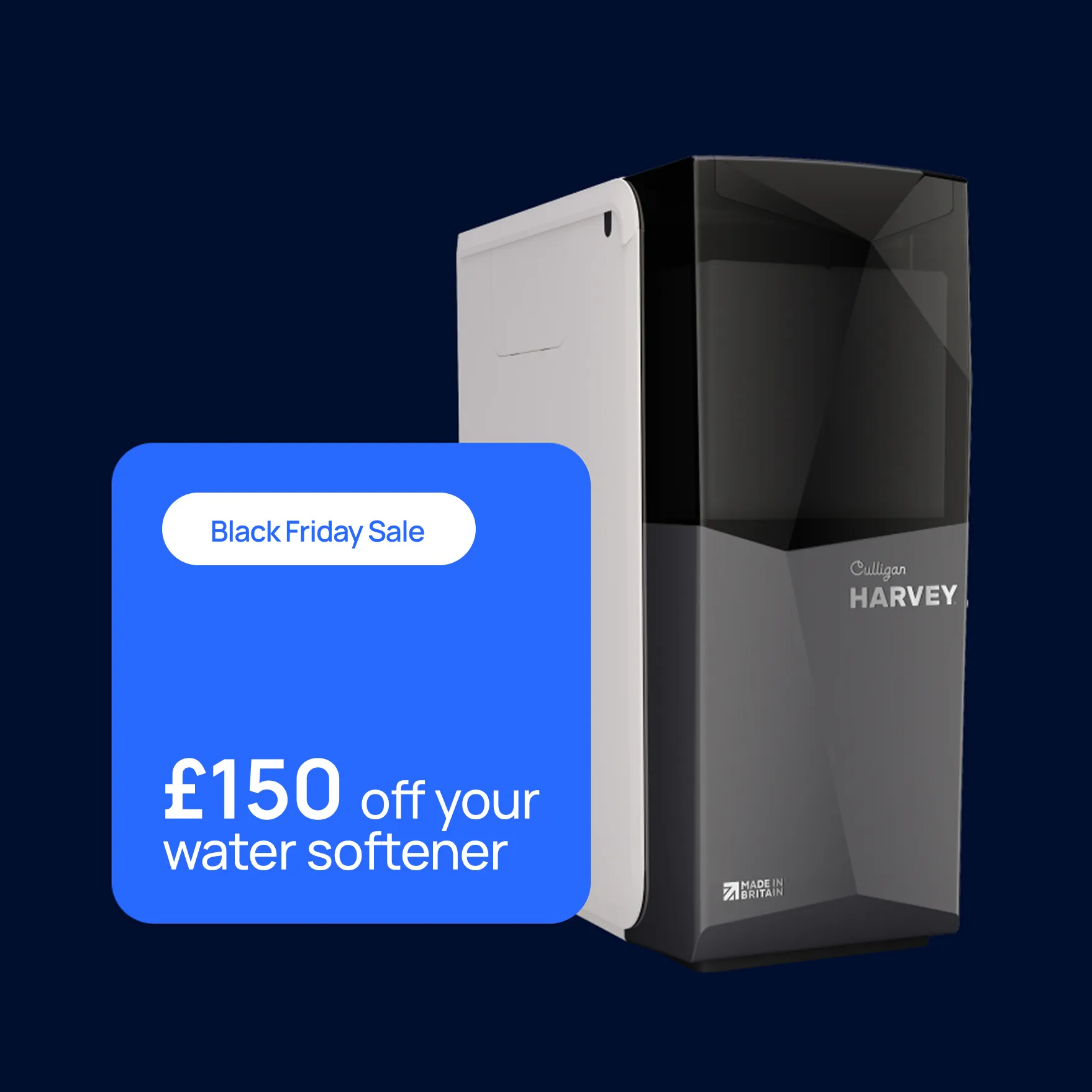 UK’s No.1 water softener.